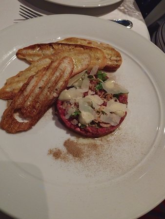 The Eiffel Tower Restaurant signature dishes Steak Tartare
Alaskan Wild Black Cod En Papillote
Roasted Bone Marrow